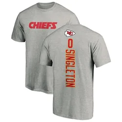 DeShon Singleton Kansas City Chiefs Men's Backer T-Shirt - Ash