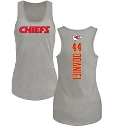 Dorian O'Daniel Kansas City Chiefs Women's by Backer Tri-Blend Tank Top - Ash