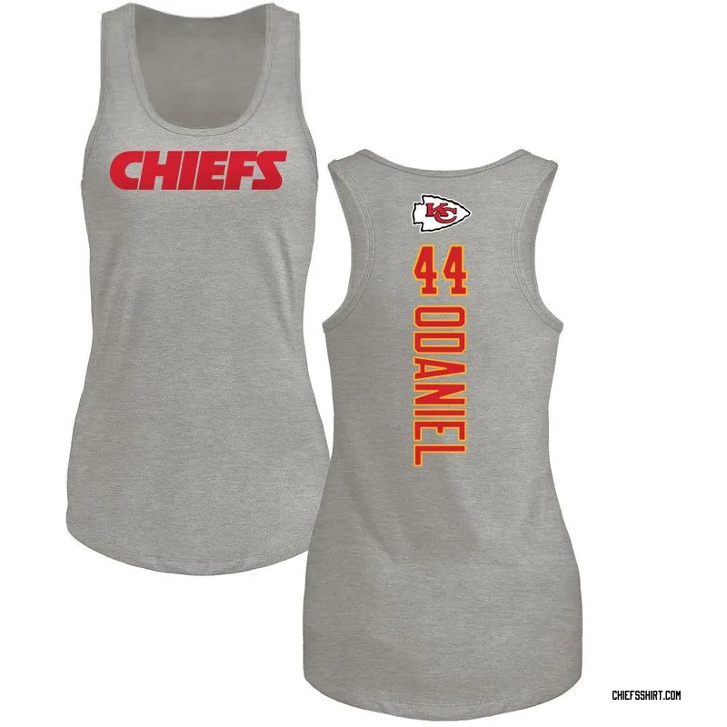 Dorian O'Daniel Kansas City Chiefs Women's by Backer Tri-Blend Tank Top - Ash