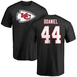 Dorian O'Daniel Kansas City Chiefs Youth Black Name & Number Logo T-Shirt -