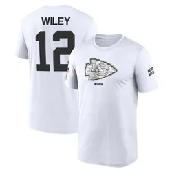 Jared Wiley Kansas City Chiefs Men's Legend White 2024 Salute to Service Performance T-Shirt