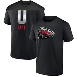 Jaydn Ott Kansas City Chiefs Men's Black by Midnight Mascot T-Shirt -