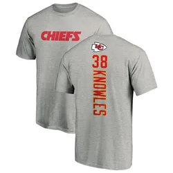 Kevin Knowles Kansas City Chiefs Youth Backer T-Shirt - Ash