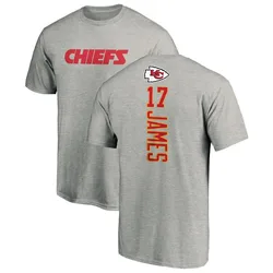 Richie James Kansas City Chiefs Men's Backer T-Shirt - Ash