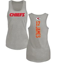 Richie James Kansas City Chiefs Women's by Backer Tri-Blend Tank Top - Ash